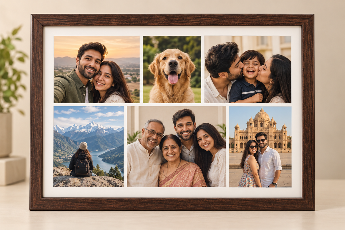 Personalised Collage Photo Frame | Custom Photo Gift