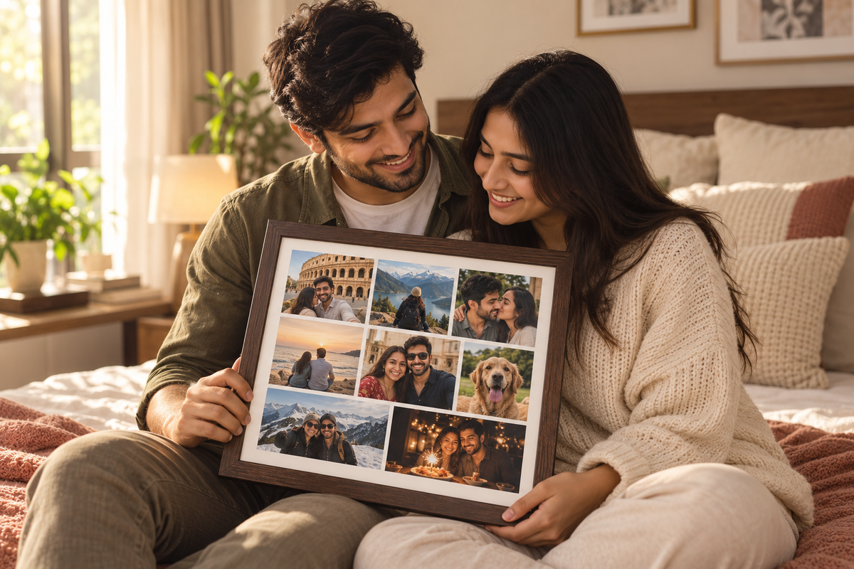 Personalised Collage Photo Frame | Custom Photo Gift