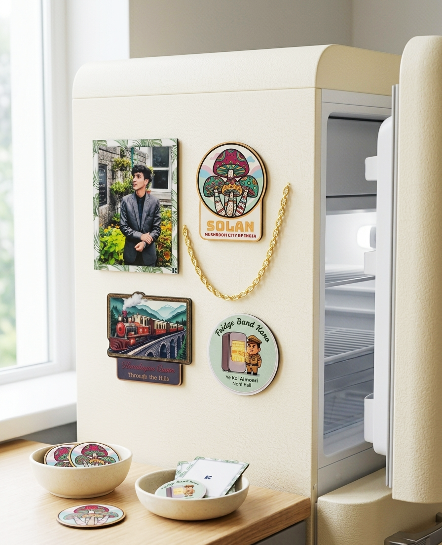 Personalized Photo Fridge Magnet