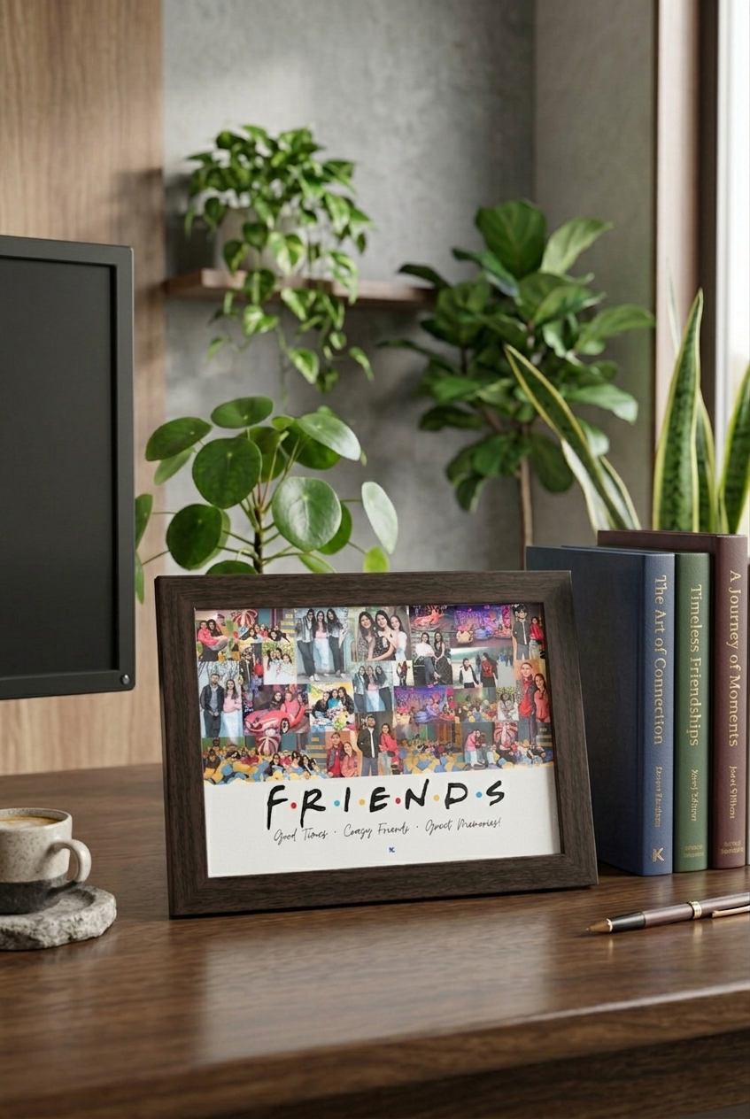 Friends Memory Collage Frame – Personalized