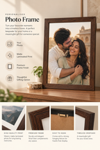 Personalised Single Photo Frame | Custom Photo Frame Gift